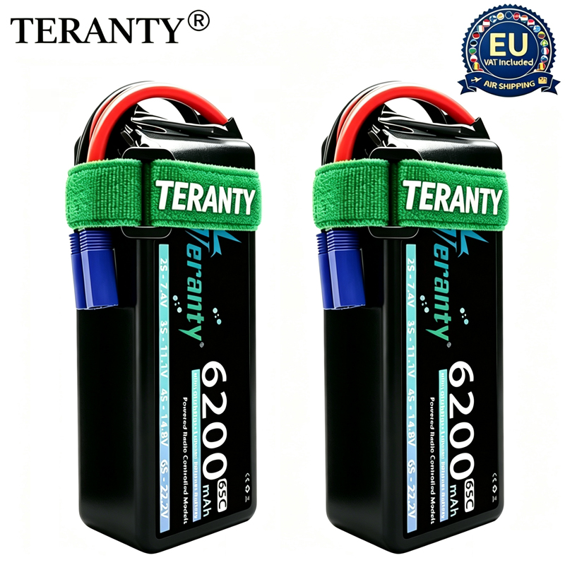 Drone Battery 6S - Batteria Lipo TERANTY 6S 6200mAh 22.2V