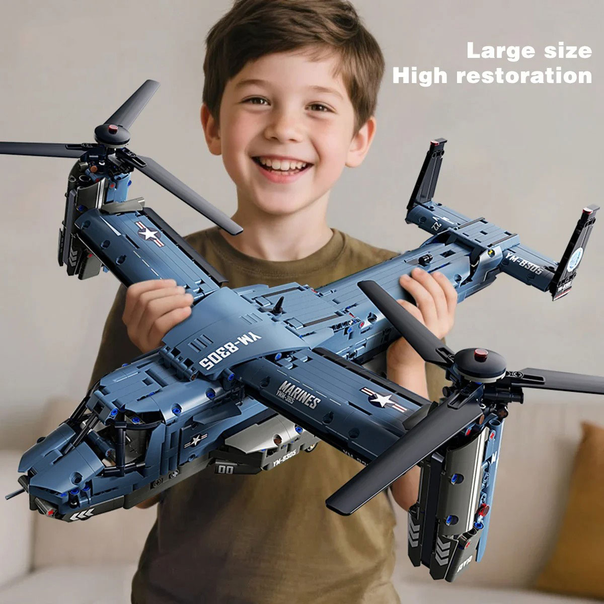 Jjrc Drone X12 - Set di Costruzioni Militari V-22 Osprey