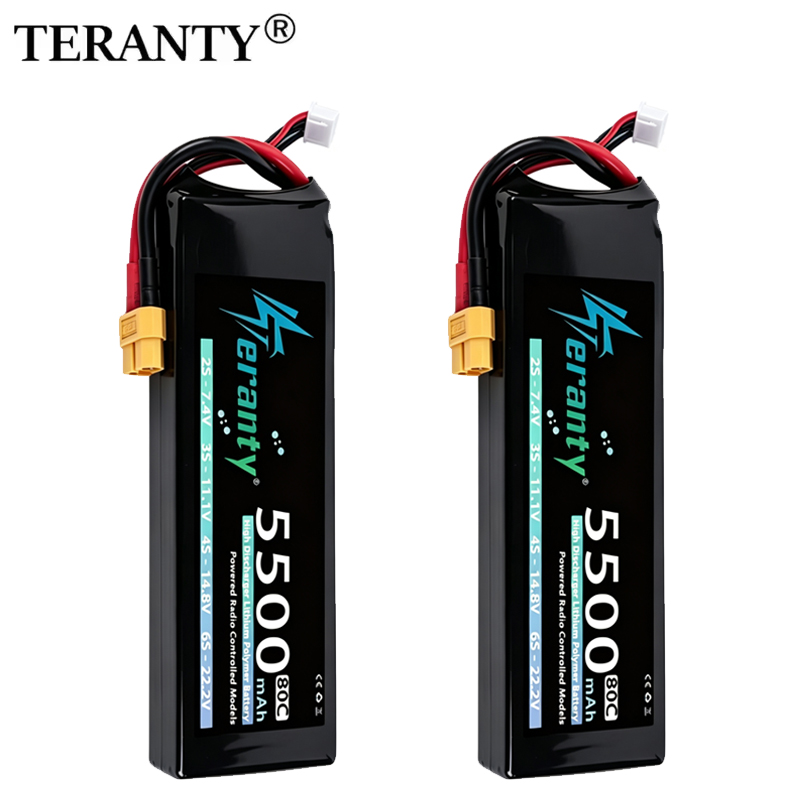 Drone Battery 3S - 1/2 pezzi Batteria Lipo TERANTY 3S