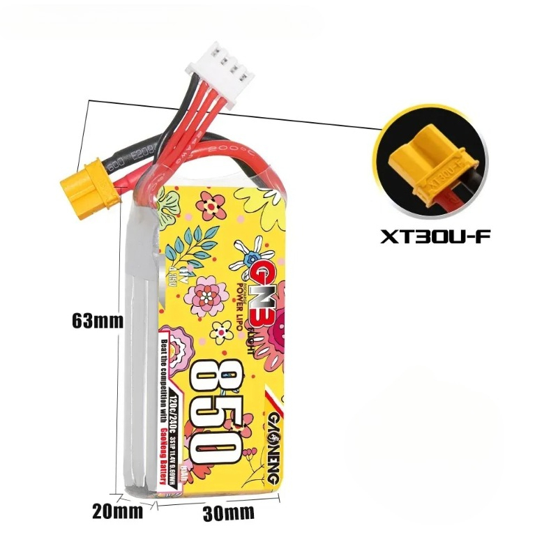 1 pz nuova batteria LiPo GNB L - Drone Battery 3S recensione e prezzo
