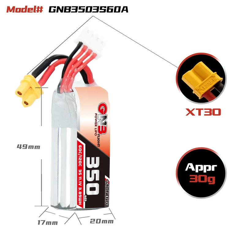 Batteria LiPo SWZY 3S 11.1V 35 - Drone Battery 3S recensione e prezzo